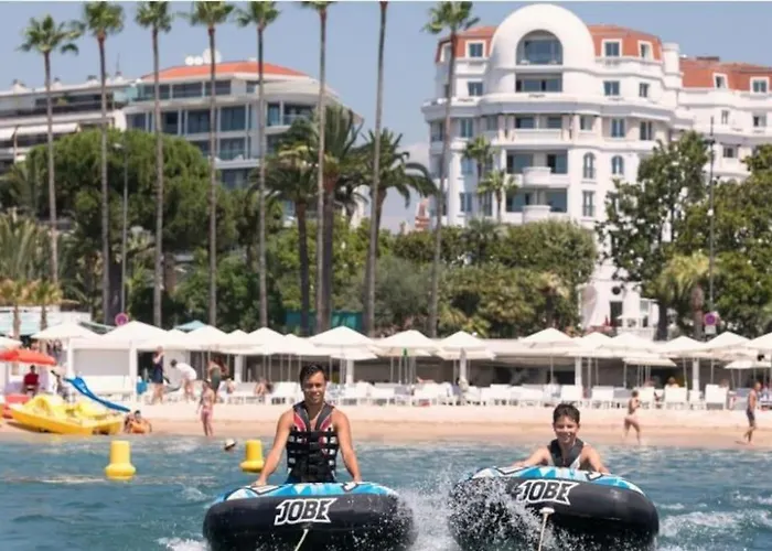 De Luxe Sun Paradis, Terrasse, Vue Piscine Cannes