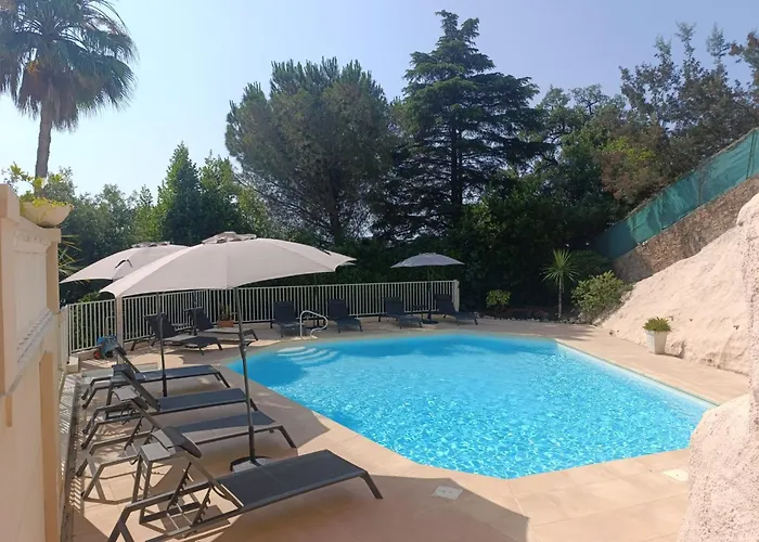 Lejlighed De Luxe Sun Paradis, Terrasse, Vue Piscine Cannes